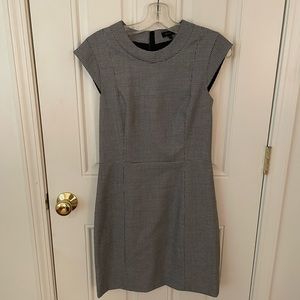 Theory short sleeve midi dress,